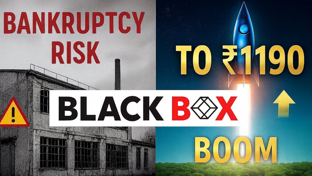 Black Box: From Bankruptcy Risk to ₹1190 Multibagger Hope 🚀 