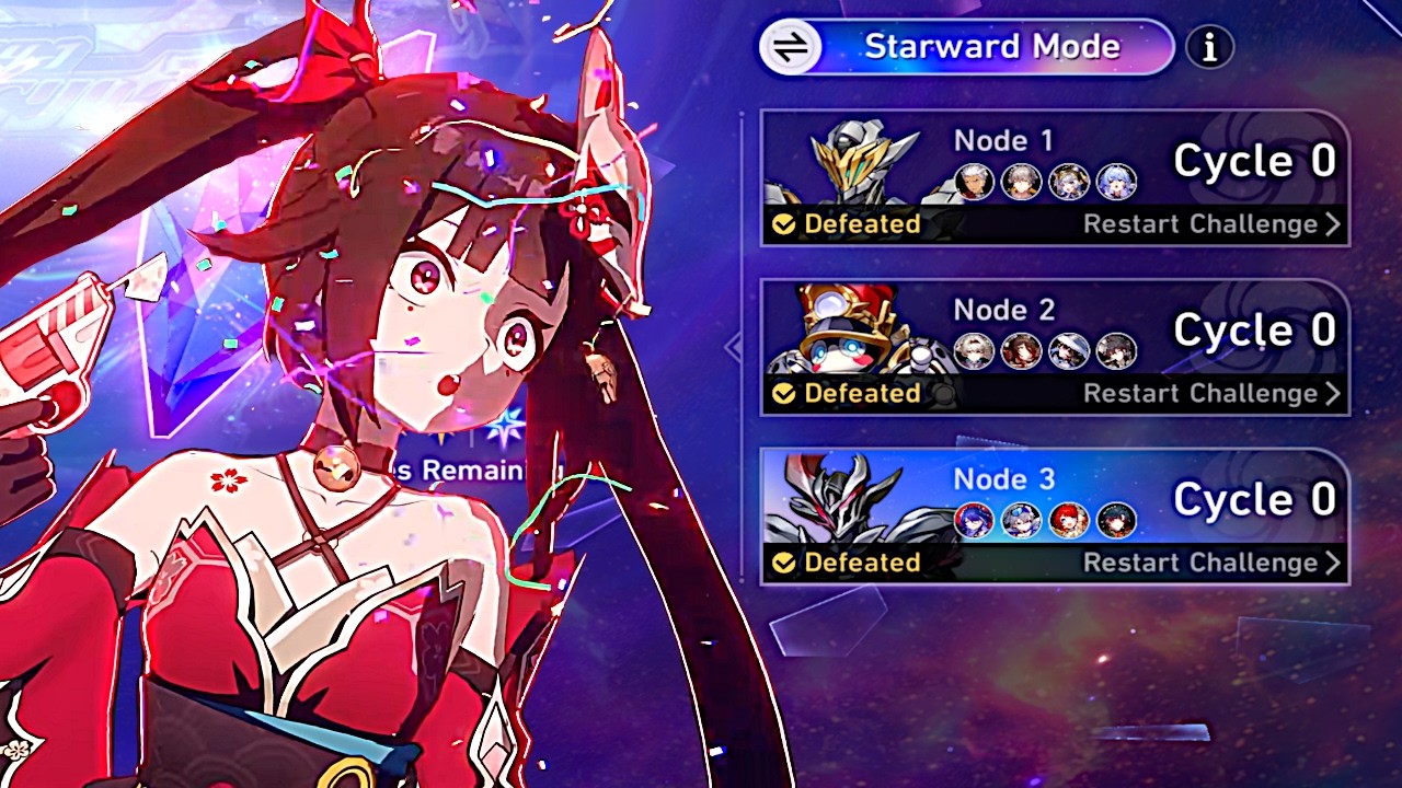 I BENCHED MY E2 SPARKLE! MEMORY OF CHAOS STORMCLEANSE STARWARD MODE TRUE 0 CYCLE! - Honkai Star Rail