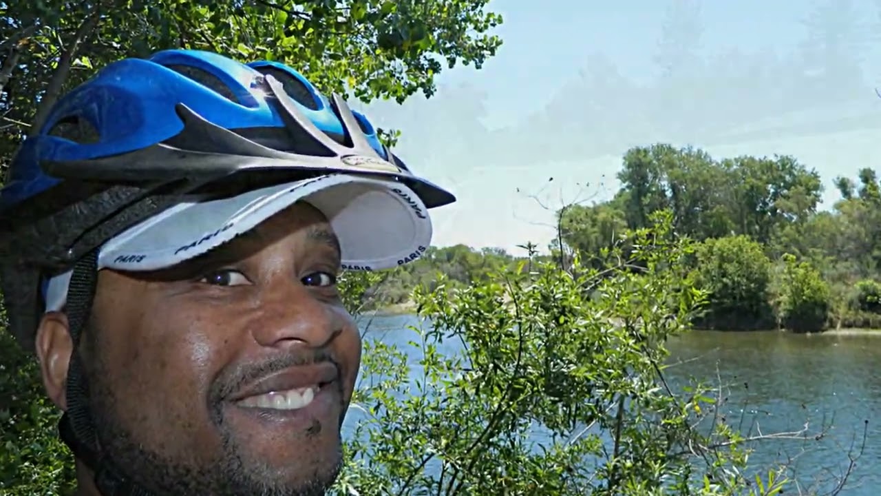 Biking The American River Bike Trail To Discovery Park in Sacramento, California