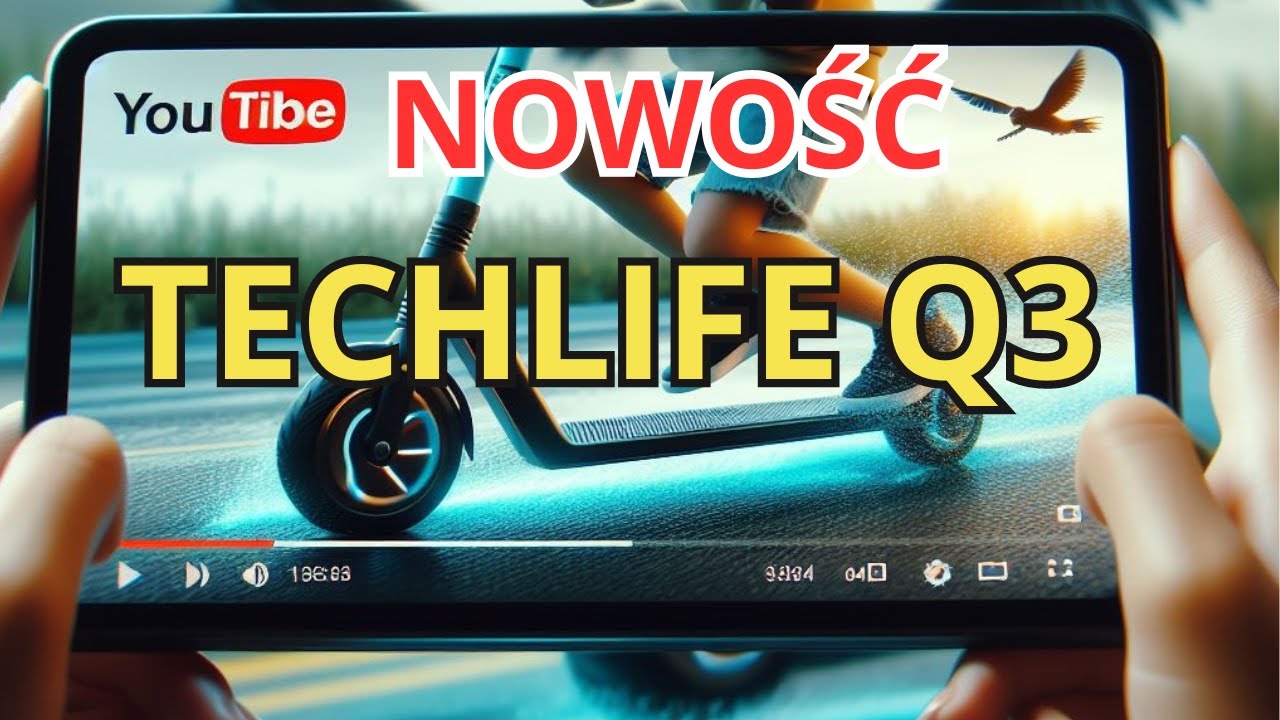 Nowa hulajnoga elektryczna Techlife Q3 - test i recenzja!