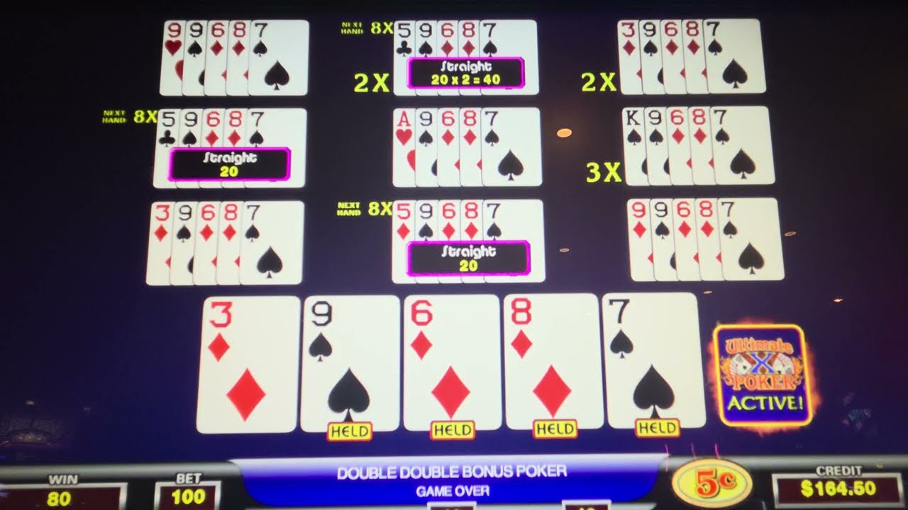 Multipliers please! Ultimate X - Double Double Bonus - Video Poker