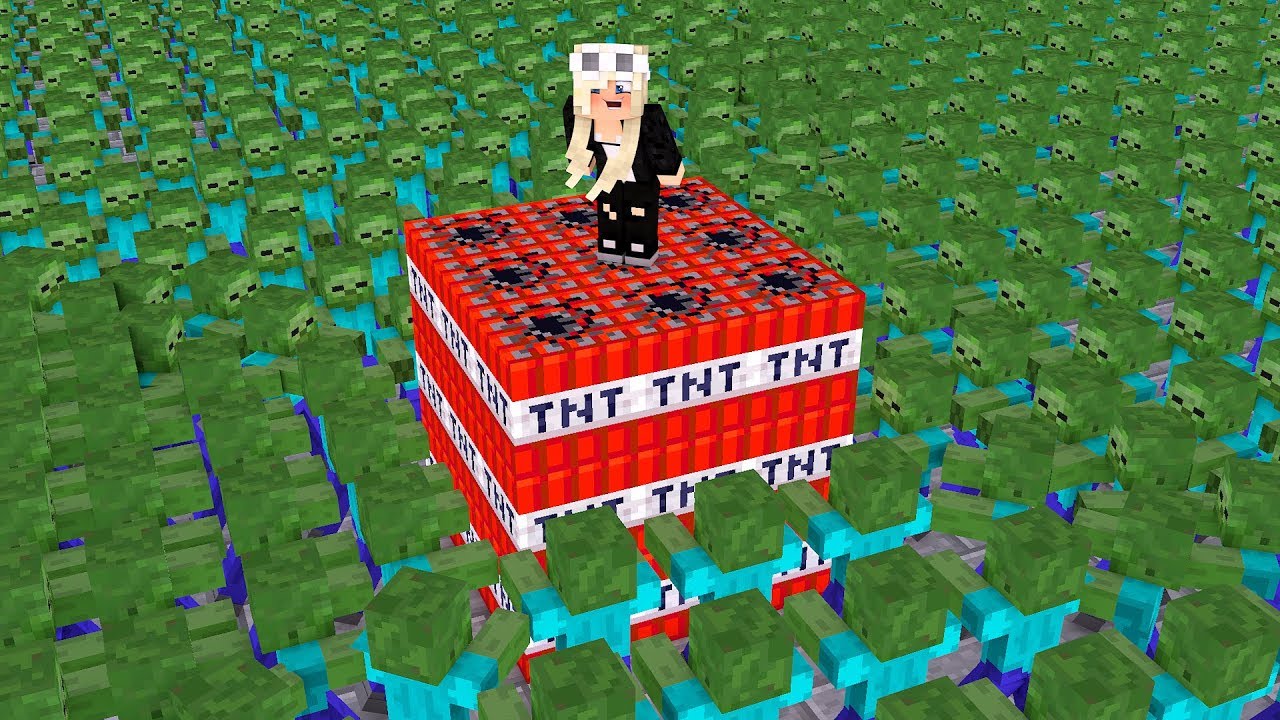 der TNT BLOCK darf NICHT explodieren!!