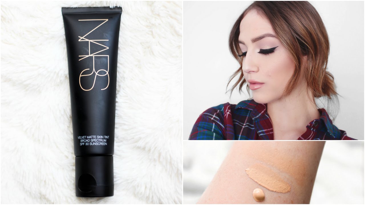 NARS Velvet Matte Skin Tint Review + Demo | LoveShelbey