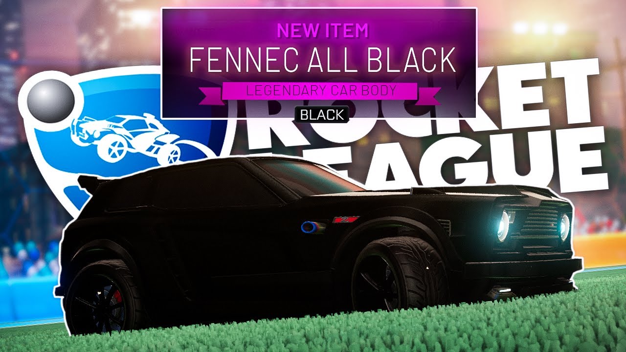 PEGUEI SSL NO X1 COM O NOVO FENNEC *ALL BLACK* DO ROCKET LEAGUE...