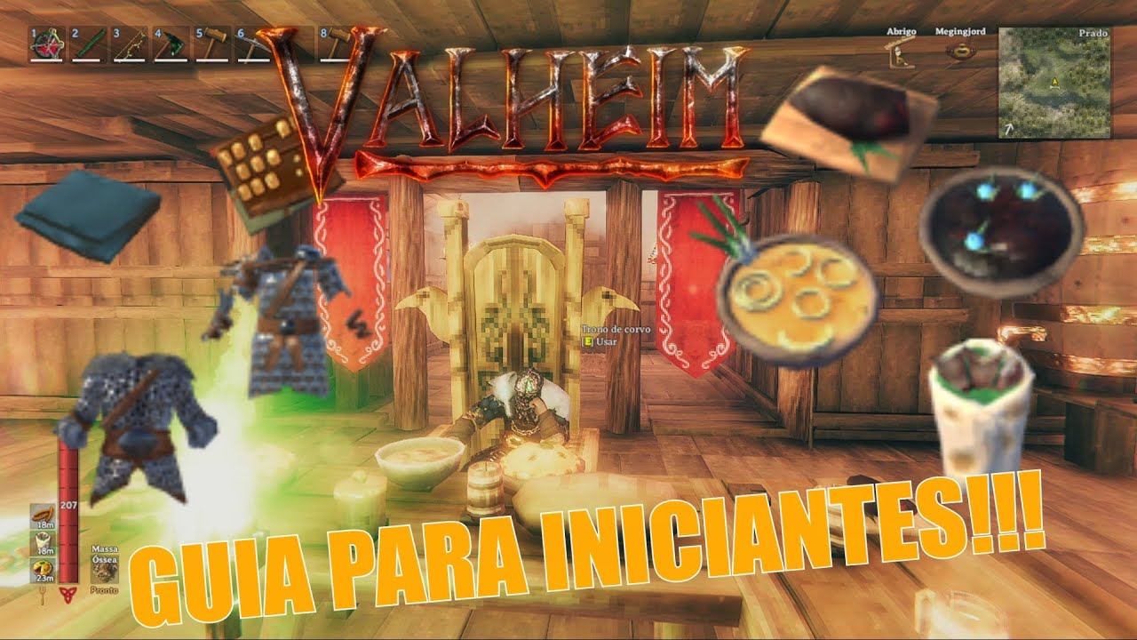 GUIA PARA INICIANTES DE VALHEIM!!!!