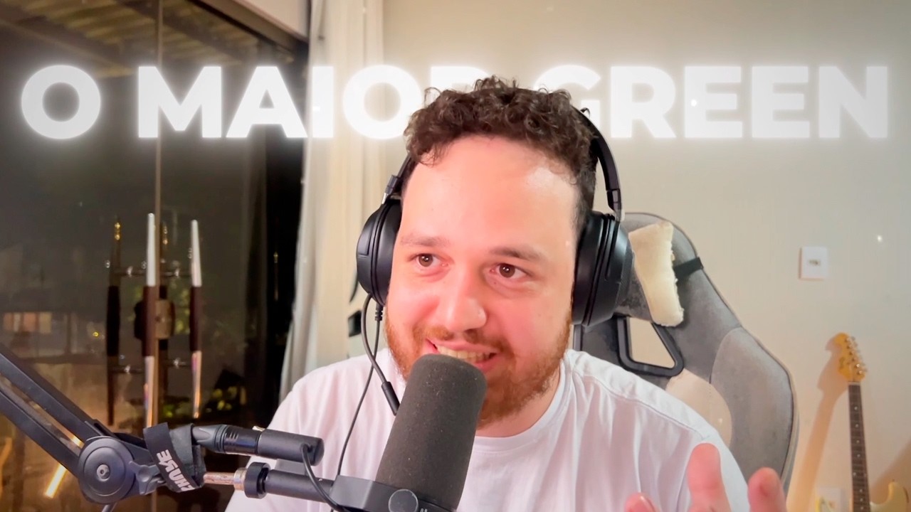 O MAIOR GREEN DA MINHA HIST&Oacute;RIA... E FOI AO VIVO!