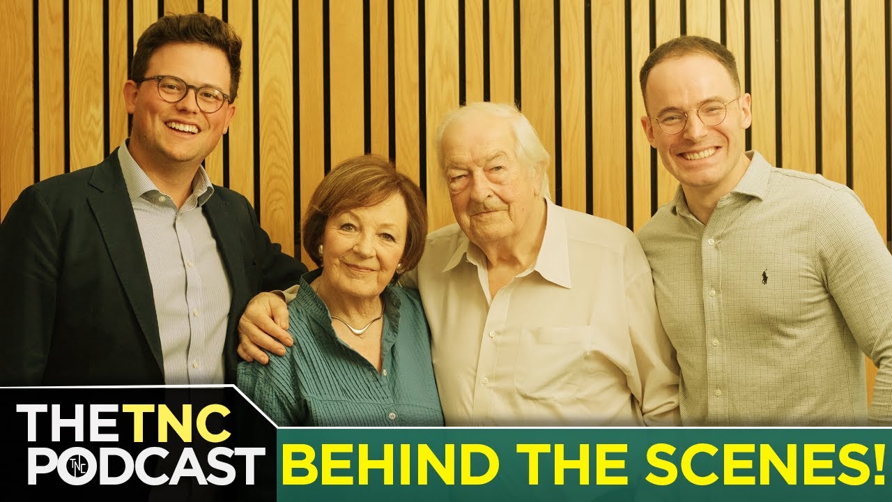 Behind the scenes of filming our biggest podcast ever! Delia Smith & Michael Wynn-Jones
