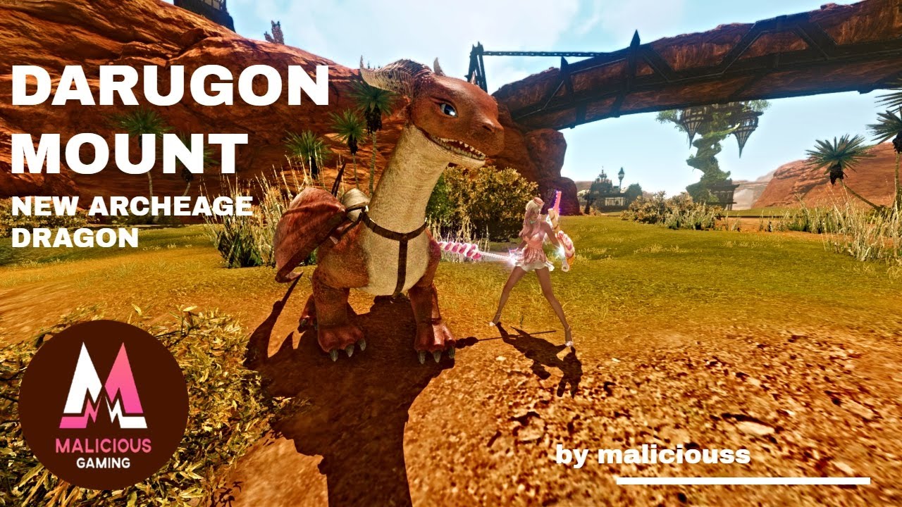 ARCHEAGE - SECOND FASTEST DRAGON OF AA ( DARUGON MOUNT )