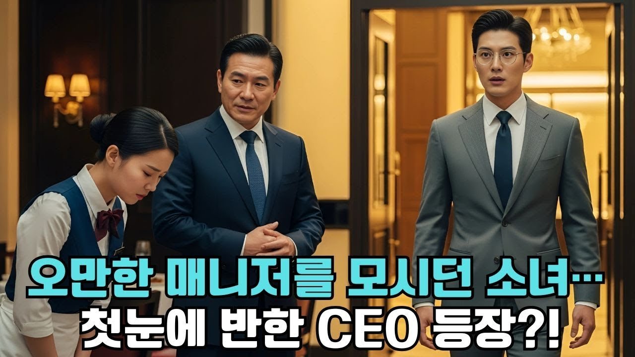 가난한 소녀는 엄마를 살리기 위해 오만한 매니저를 모셨다… 그런데 CEO가 나타나 첫눈에 반했다!
