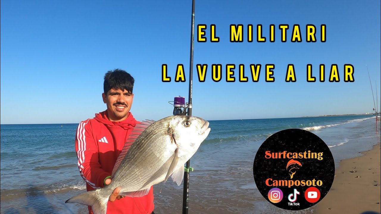 💥💣❗ SURFCASTING CAMPOSOTO ❗💣💥 El David la vuelve a liar🤙🎣