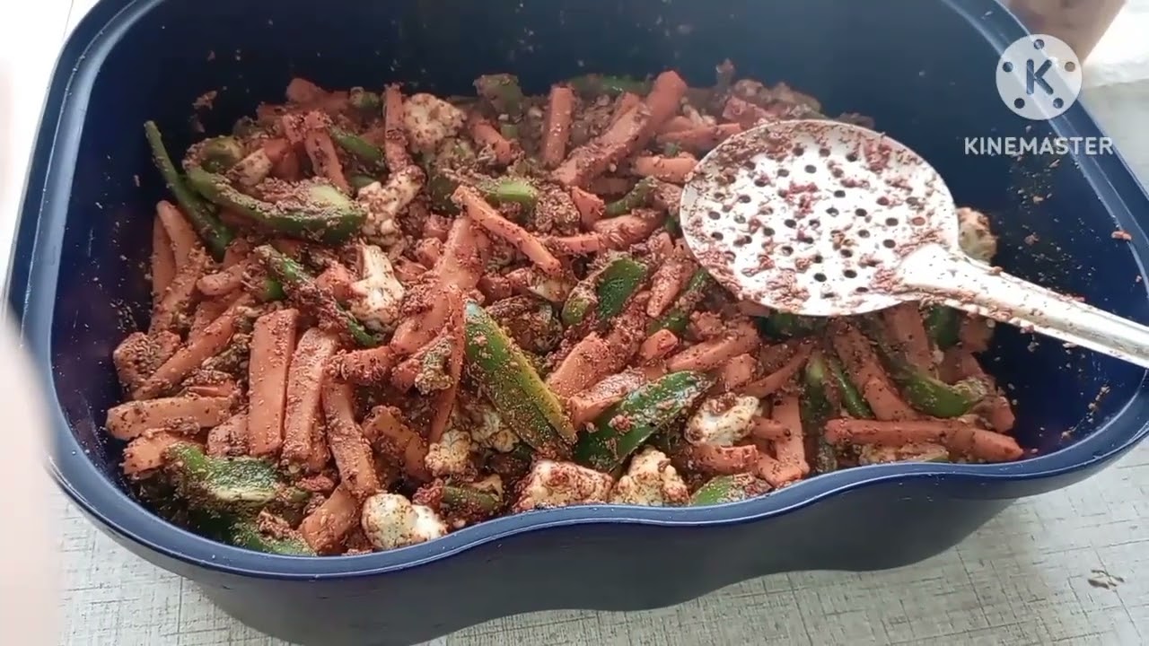 SPECIAL BAZAAR WALA VEGETABLE ACHAR when you know this recepi you won't be throw lemon peels 