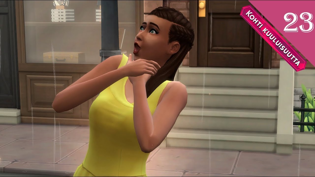 The Sims 4 | Kohti kuuluisuutta - #23 Säveliä kaupungissa 😅😅