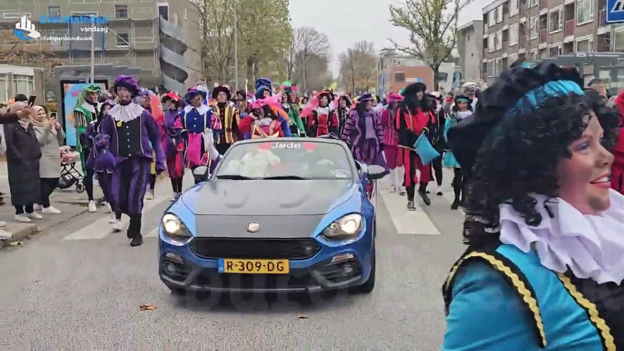 Intocht Sinterklaas 2024 in winkelcentrum Crabbehof