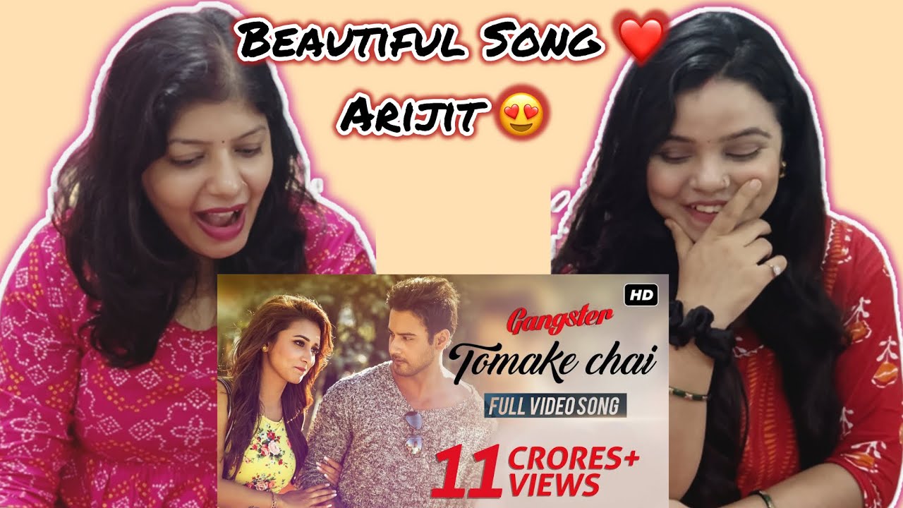 Tomake Chai Song Reaction | Gangster | Yash | Mimi | Arijit Singh | Bengali Song | Vibe Check  