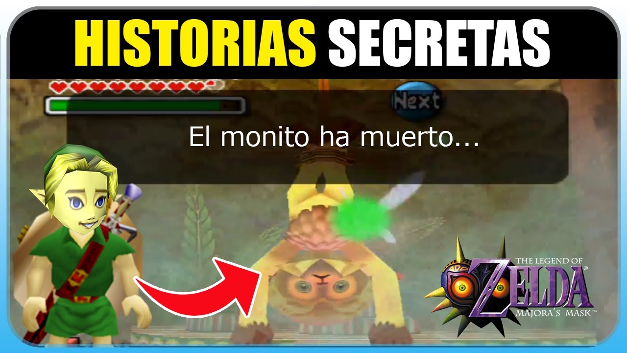 25 HISTORIAS SECRETAS de ZELDA MAJORA'S MASK - Parte 1 | N Deluxe
