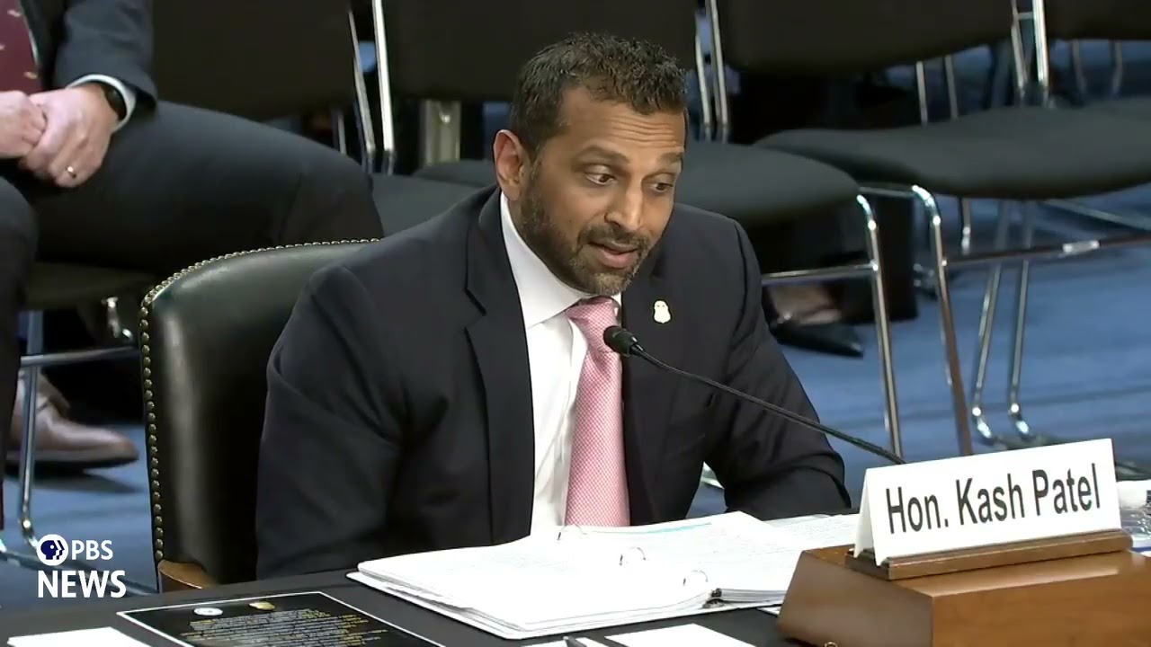 WATCH: Sen. Schiff questions FBI Director Kash Patel in oversight hearing