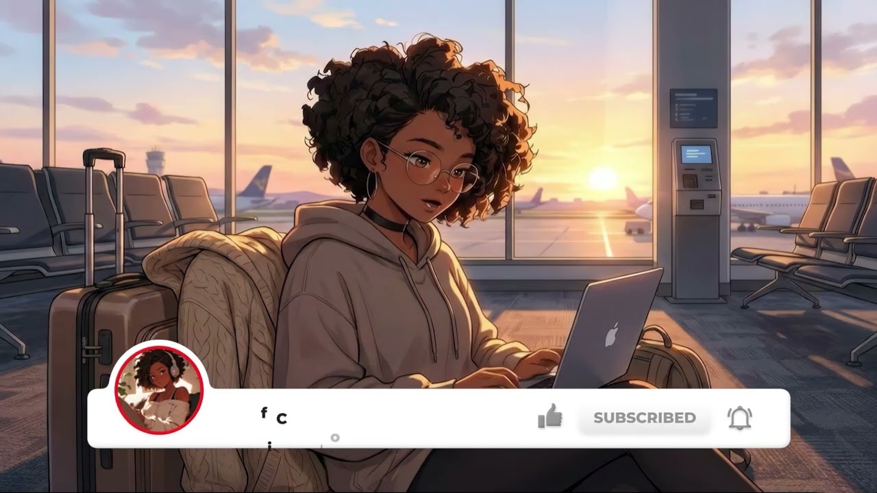 Departure Gate Lofi – Sunrise Travel for Deep Focus | #lofihiphop #chillhop #studybeats