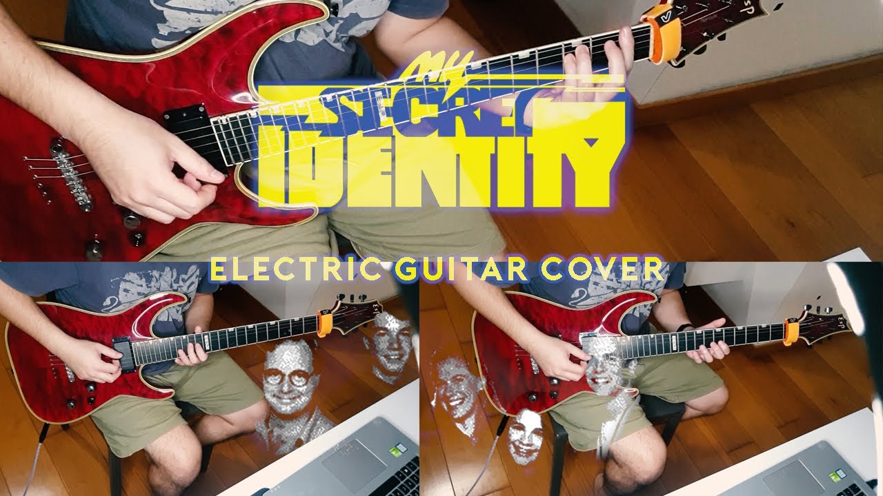 My Secret Identity Theme electric guitar cover