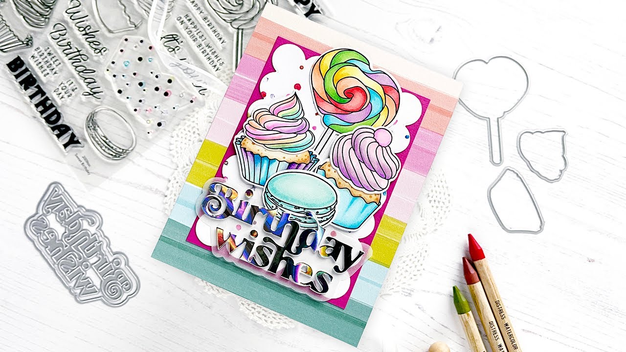 Treat Yourself to a Sweet Birthday with Caly Person and the NEW Simon Says Stamp June Card Kit!