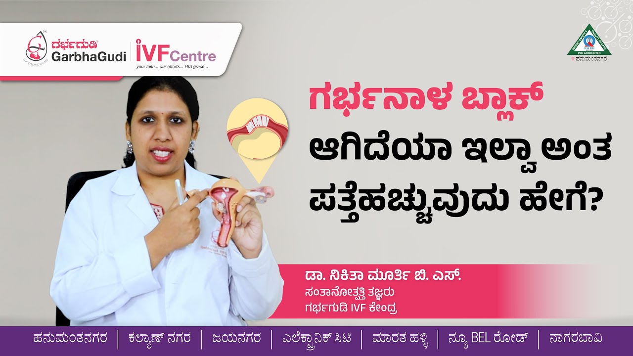 ಗರ್ಭನಾಳ ಬ್ಲಾಕ್‌ ಆಗಿದೆಯಾ ಇಲ್ವಾ ಅಂತ ಪತ್ತೆಹಚ್ಚುವುದು ಹೇಗೆ? | Fallopian Tube Blockage Symptoms (Kannada)