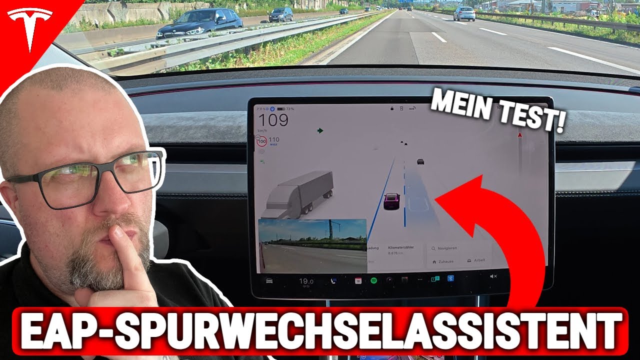 TESLA EAP Spurwechselassistent: Genial oder gefährlich? Mein ehrlicher TEST! 😱🤩