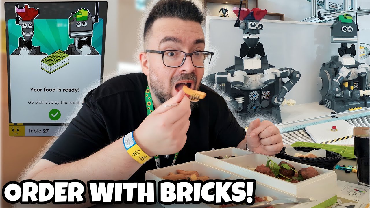 Zjadłem w restauracji LEGO Robot Restaurant &ndash; to było szalone!