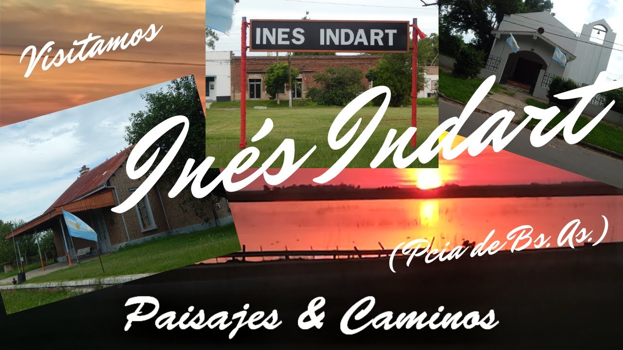 Inés Indart / Pcia. de Buenos Aires / Argentina - Pueblo desarrollado en ambos lados de la estación