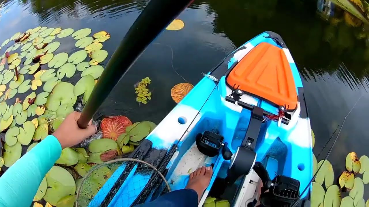 teste pedal PDL polaris nautica no caiaque açu 120 açude umari crato Ceará