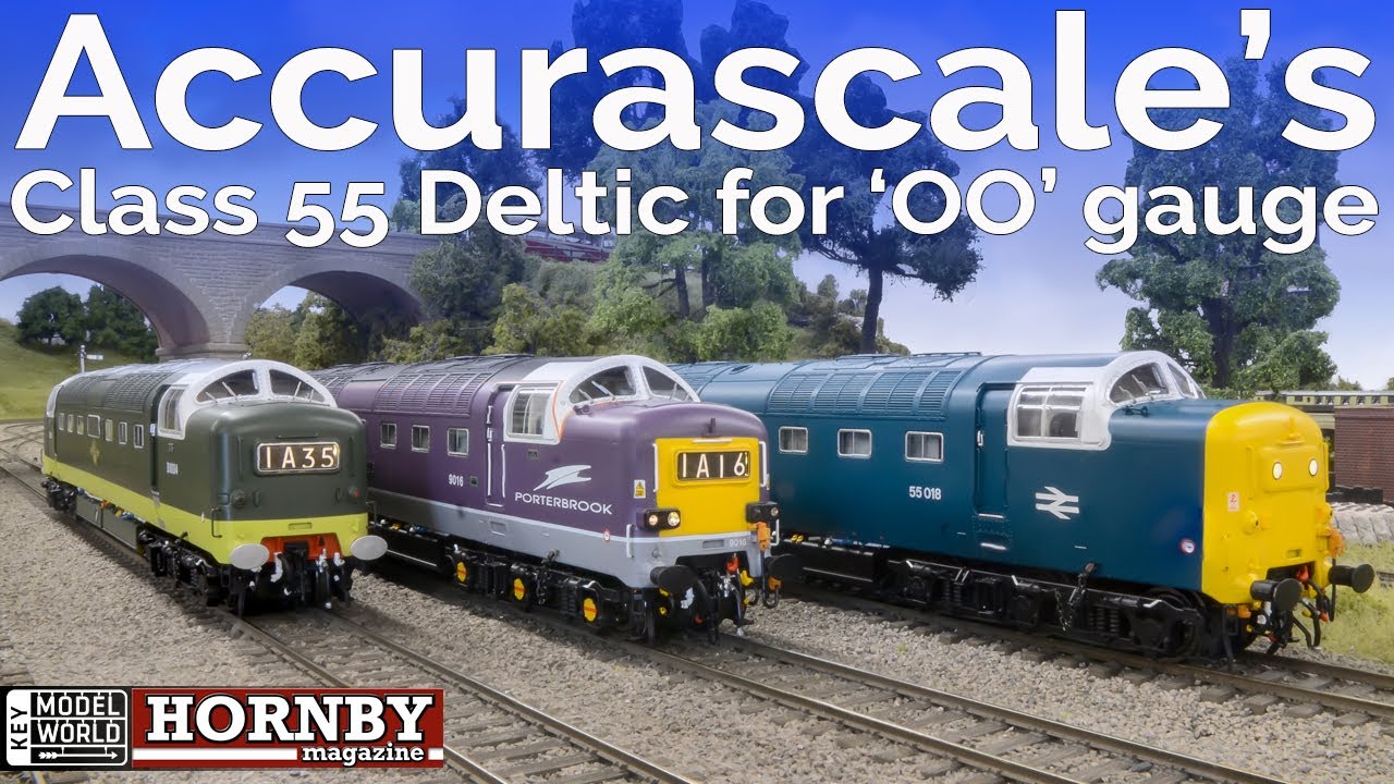 HM180: Accurascale Class 55 Deltic для датчика «OO»
