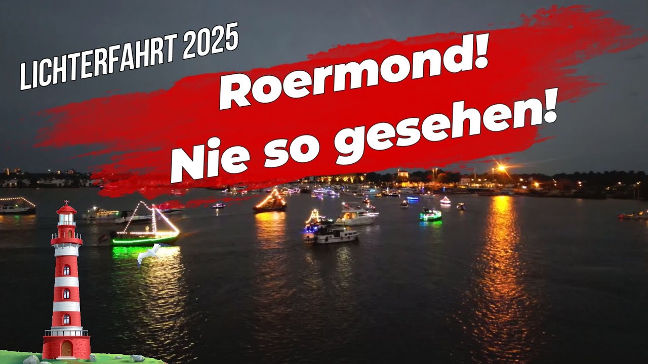 Roermond Lichterfahrt: So hast du die Stadt noch nie gesehen
