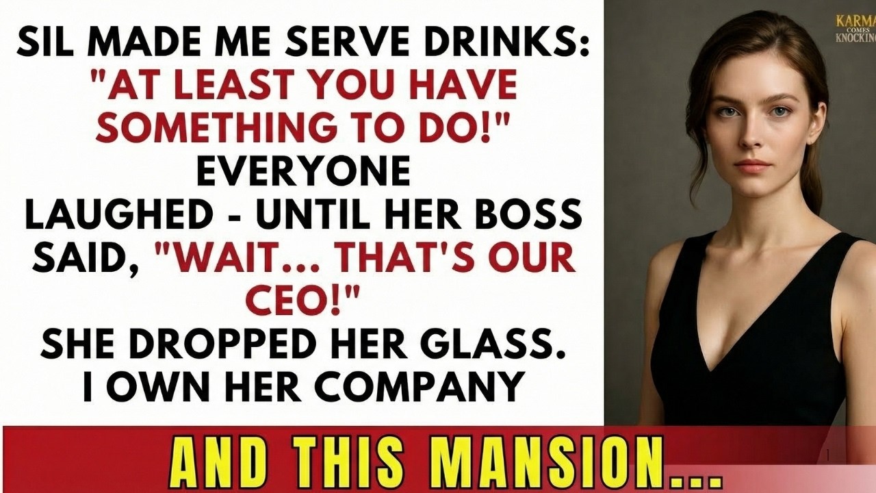 My Sister Called Me A 'Poor Waitress' At The Party—Until Her Boss Recognized Me As His CEO!