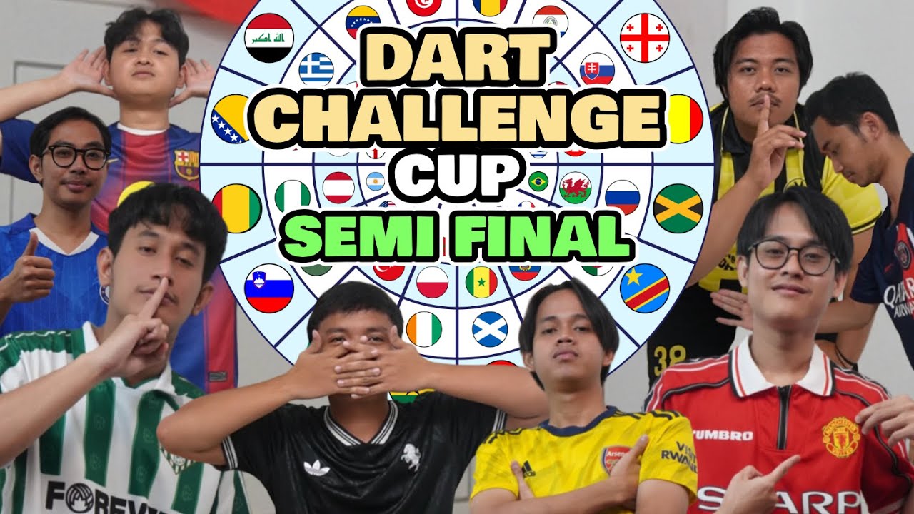 DART CHALLENGE CUP - SEMI FINAL #dartsfootball #fc26