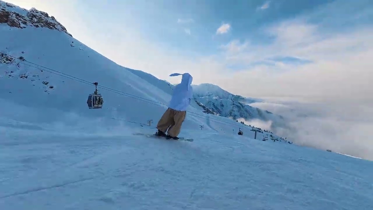 Altay 47&deg; Sunset Ski 4K POV EP002