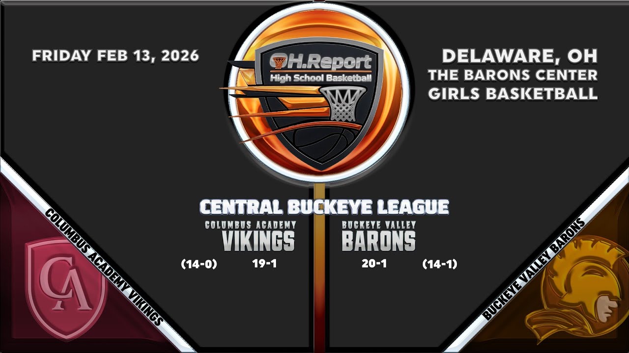 Columbus Academy (19-1) @ Buckeye Valley (20-1) - Girls Basketball