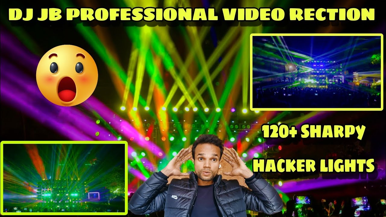 DJ JB PROFESSIONAL || 120+ SHARPY LIGHT || REACTION VIDEO ODISHA #rection #jbprofessional #viral