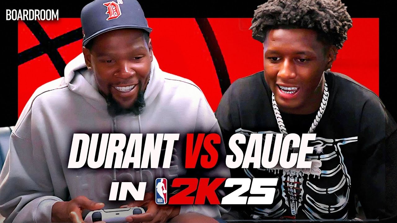 Кевин Дюрант против Соуса Гарднера: битва в NBA2K25! | Переговоры в зале заседаний