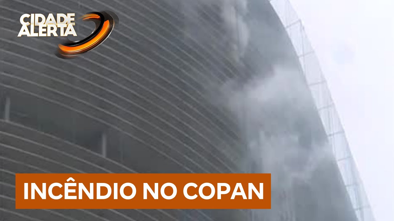 Incêndio atinge apartamento do Edifício Copan, no centro de São Paulo