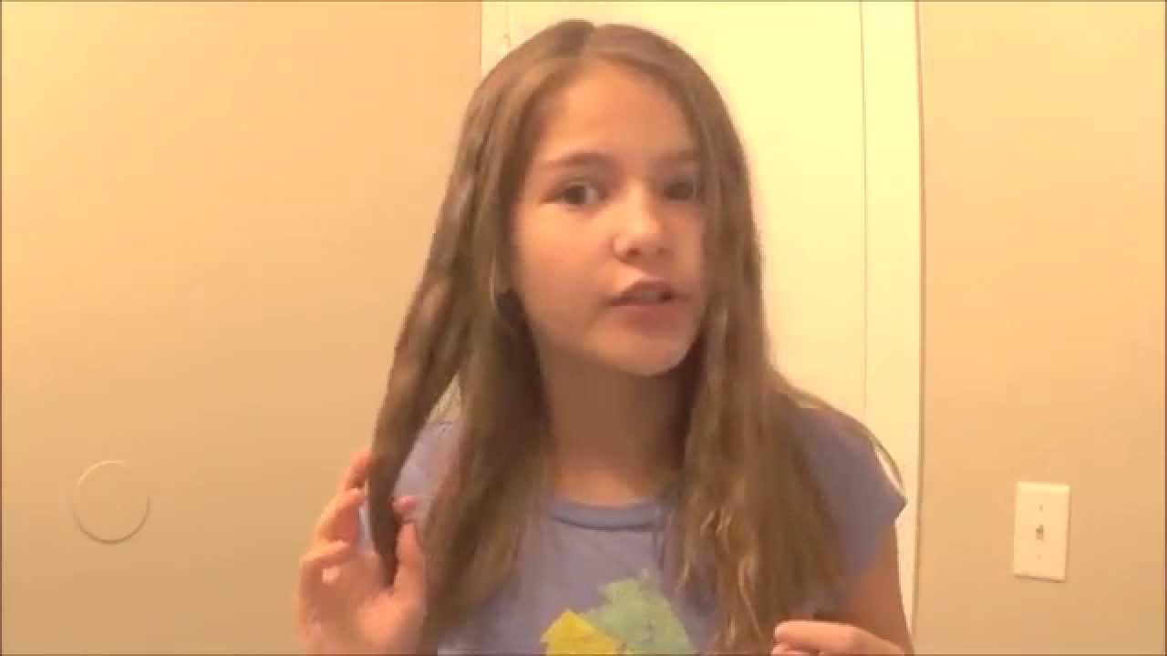 How to get your hair wavy *fast motion* [cami nvcheer]