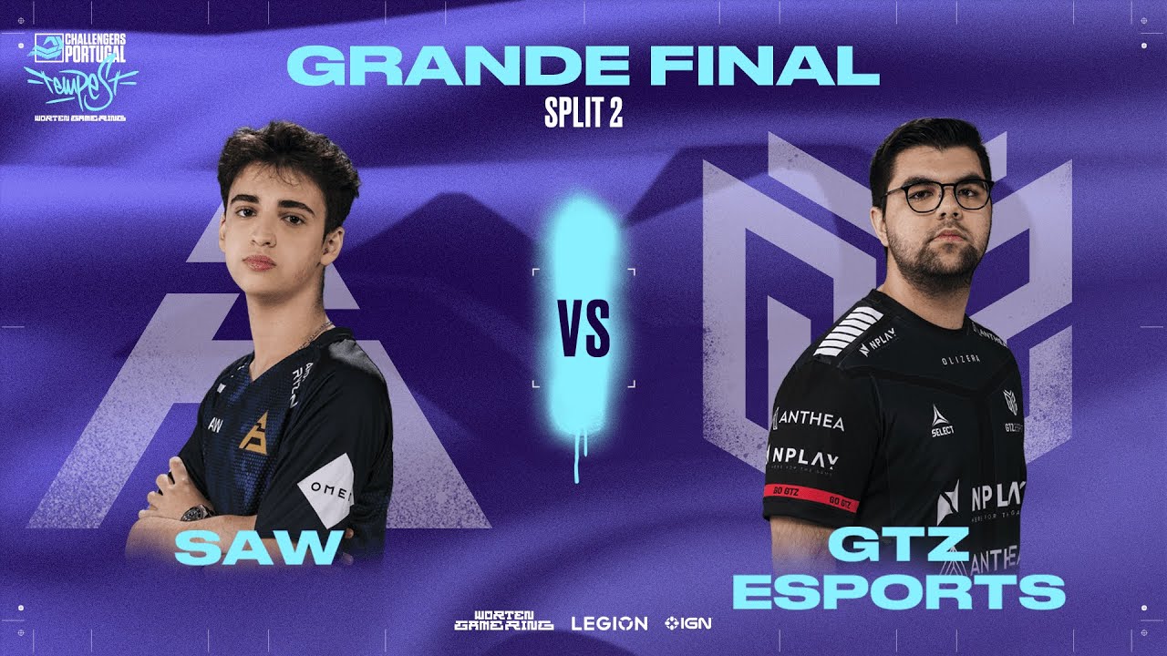 SAW vs GTZ - Split 2 GRAND FINAL - Map 2 (Fracture) - VALORANT Challengers Portugal: Tempest
