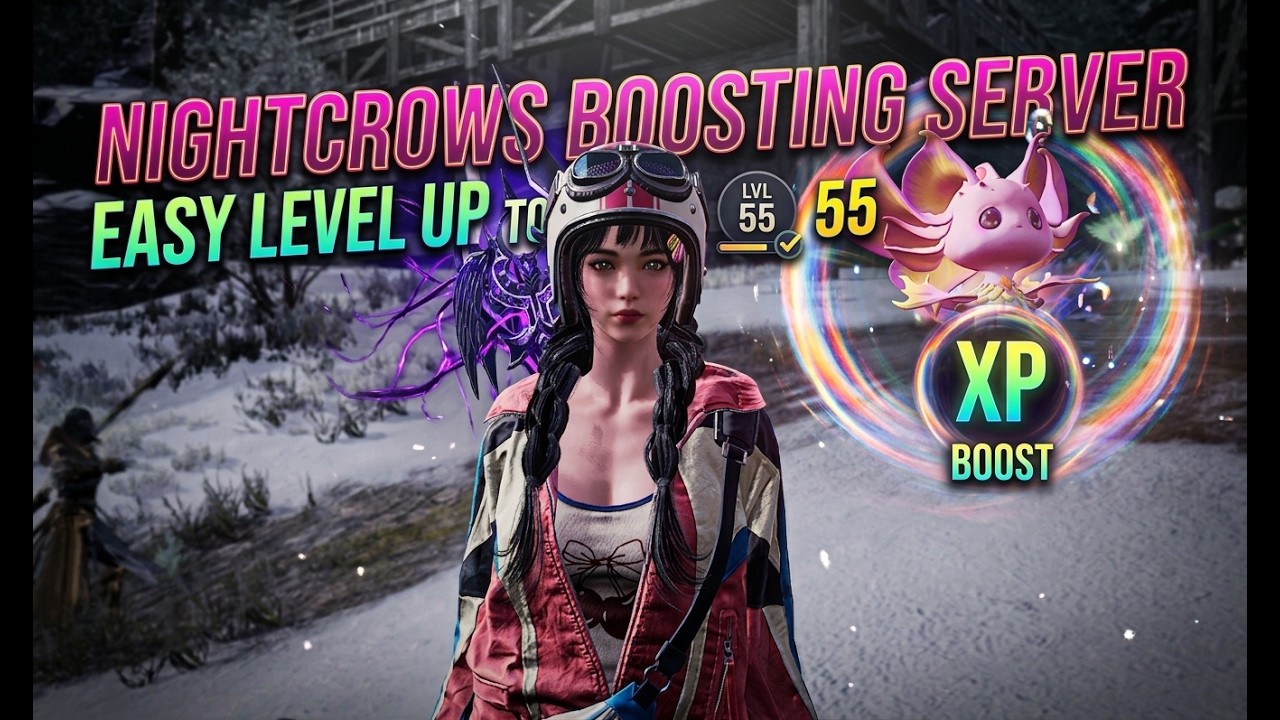 NIGHTCROWS BOOSTNG SERVER EASY LEVEL UP TO 55