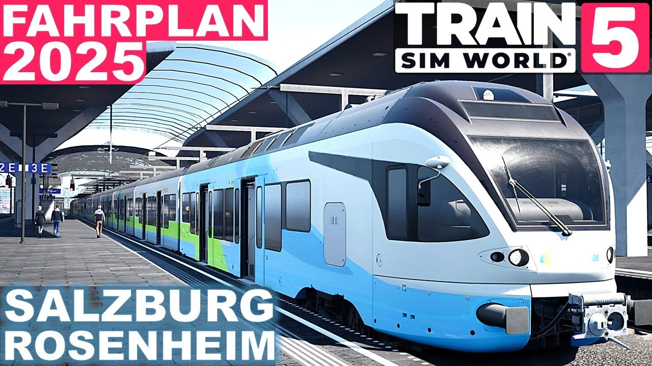 TSW5 | FLIRT | WESTBAHN [fiktiv] | moderner Fahrplan 2025 | Salzburg - Rosenheim | Lets Play | F231