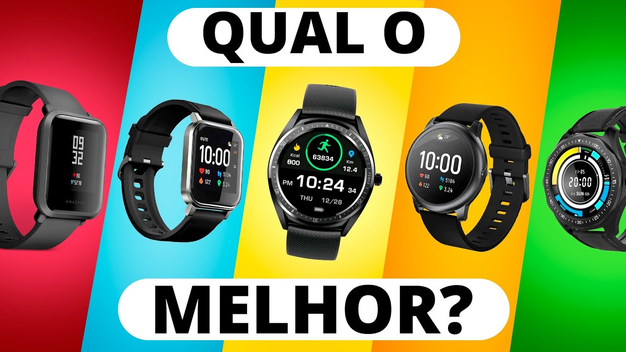 Qual o melhor SMARTWATCH BARATO? Comparativo [4K]