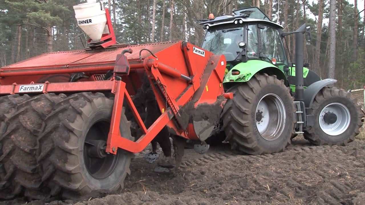 Farmax Tiefspatenfräse HD
