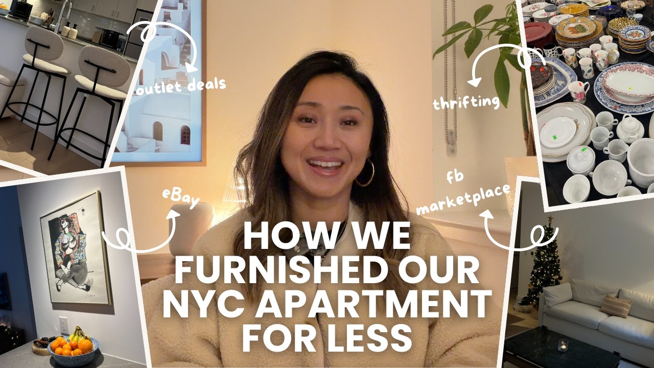 How We Furnished Our 850 sq ft NYC Apartment Without Breaking the Bank
