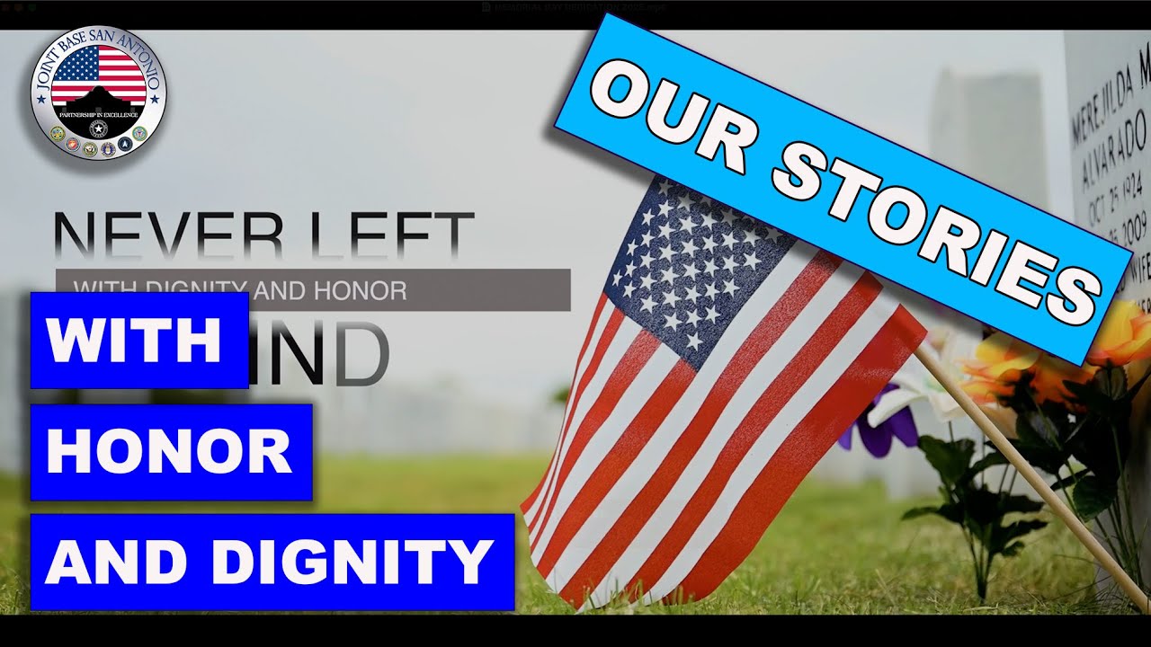 WITH HONOR AND DIGNITY (Never left behind)