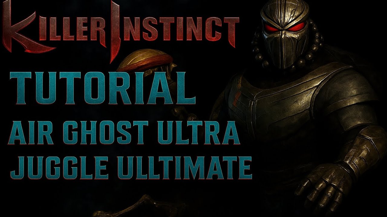 KIller instinct: air ghost ultra + juggle ultimate de fulgore 