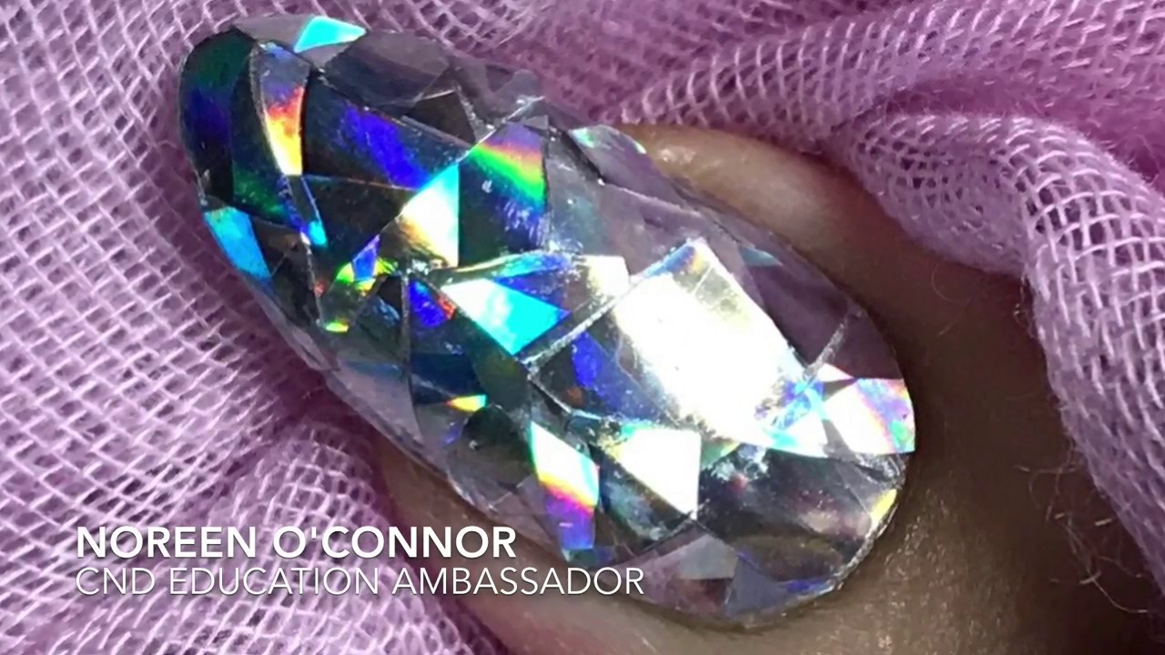 Diamond Nails Nail Art Trend 2017 using CND Shellac