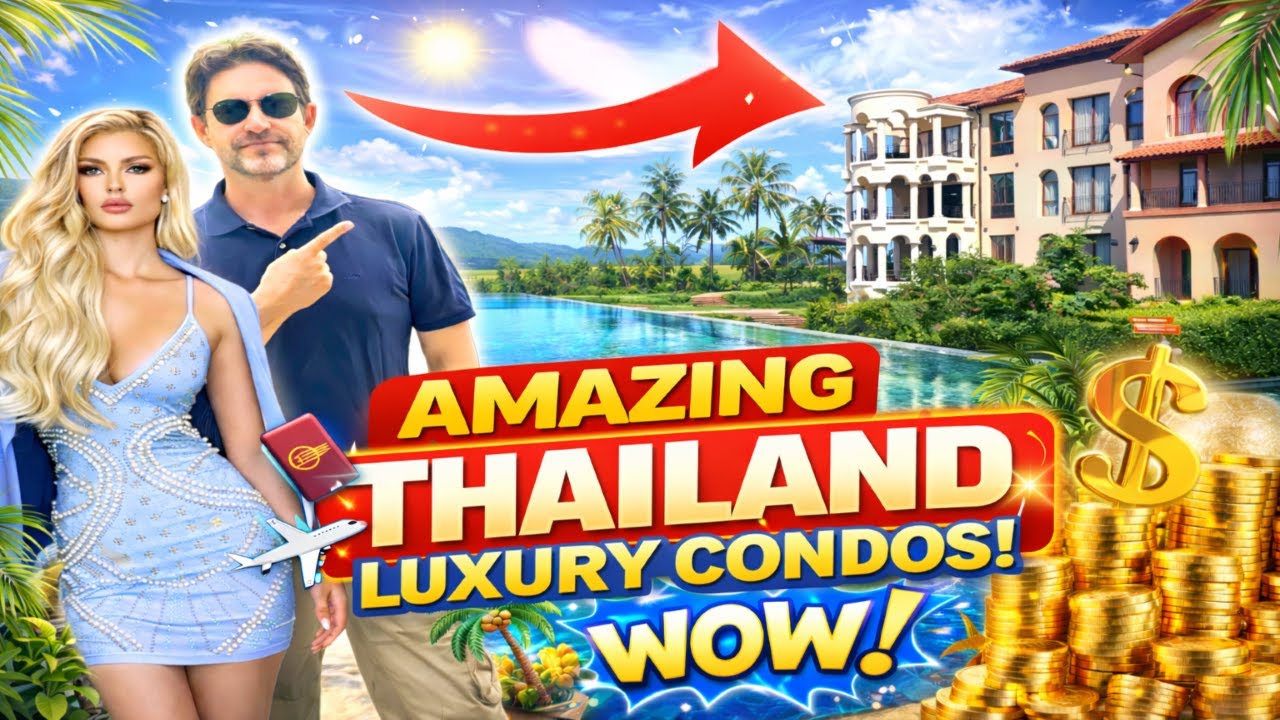 Inside THAILAND'S $1,000,000 Luxury Mountain Condos | Foreigners Can Buy! (Khao Yai Toscana Valley)