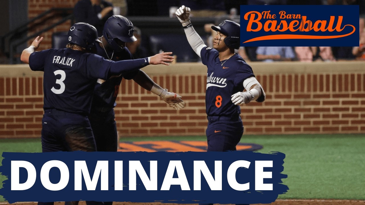 Did Auburn Baseball Just Deliver the Most Dominant Series Win in HISTORY? | The Barn Baseball Show