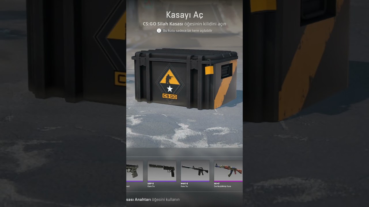 CS:GO Silah Kasası a&ccedil;ılımı // TR // D&uuml;şt&uuml;ğ&uuml; gibi a&ccedil;tık #counterstrike